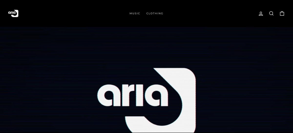 Aria Digital website
